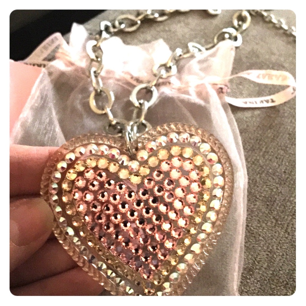 Tarina Tarantino pink heart